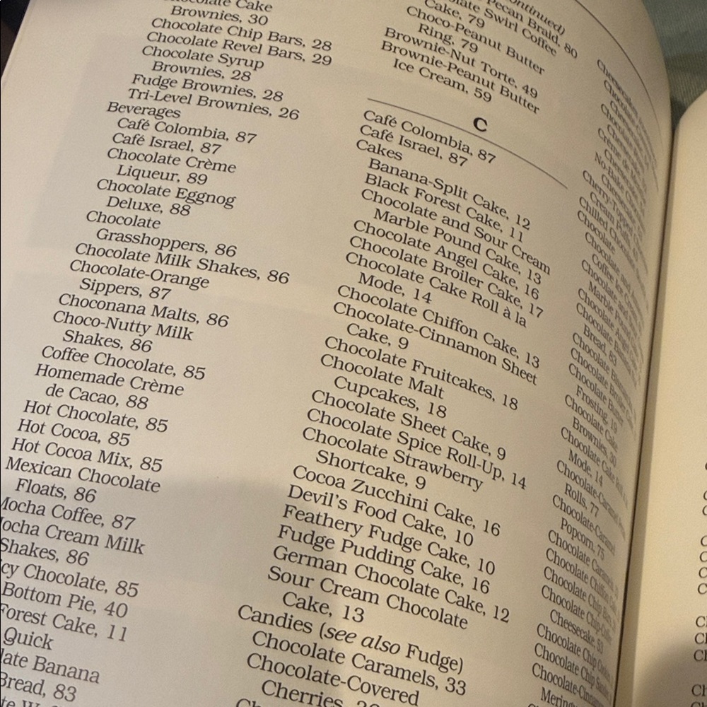 Vintage Better Homes and Gardens Chocolate Delight Cookbook - and Red Cover - Picture 4 of 7